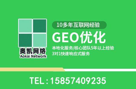 奥凯网络工业品AI获客GEO优化服务体系深度测评